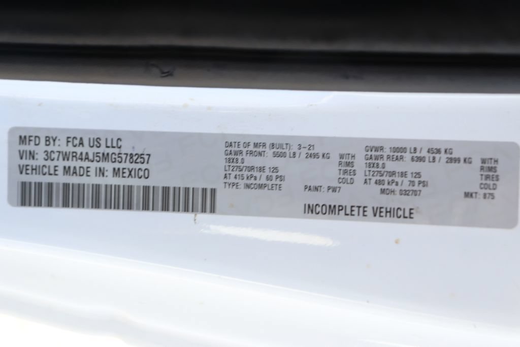 Used 2021 RAM 2500 Tradesman RWD image 46