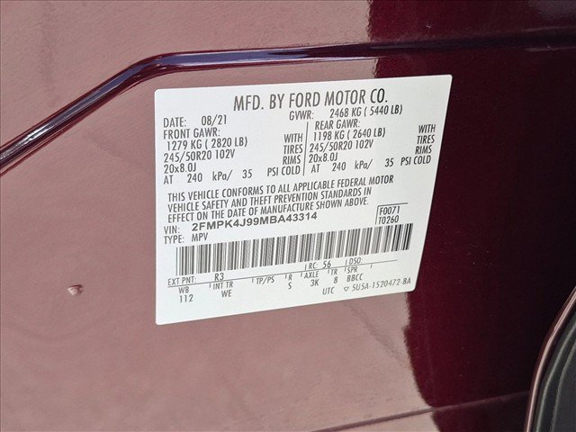 Used 2021 Ford Edge ST-Line AWD/4WD image 26