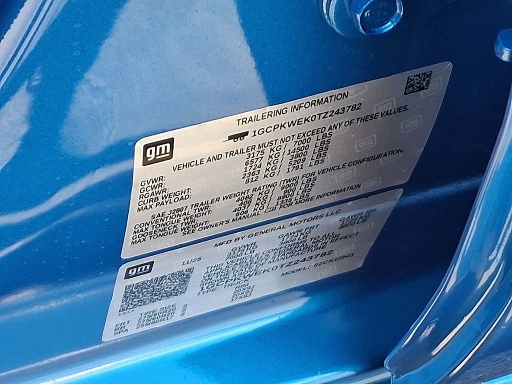 New 2026 Chevrolet Silverado 1500 RST w/ RST Select Package image 10