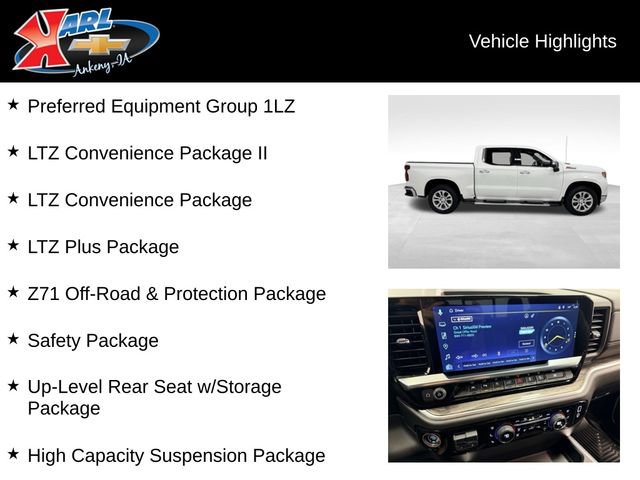 Certified 2024 Chevrolet Silverado 1500 LTZ AWD/4WD image 2