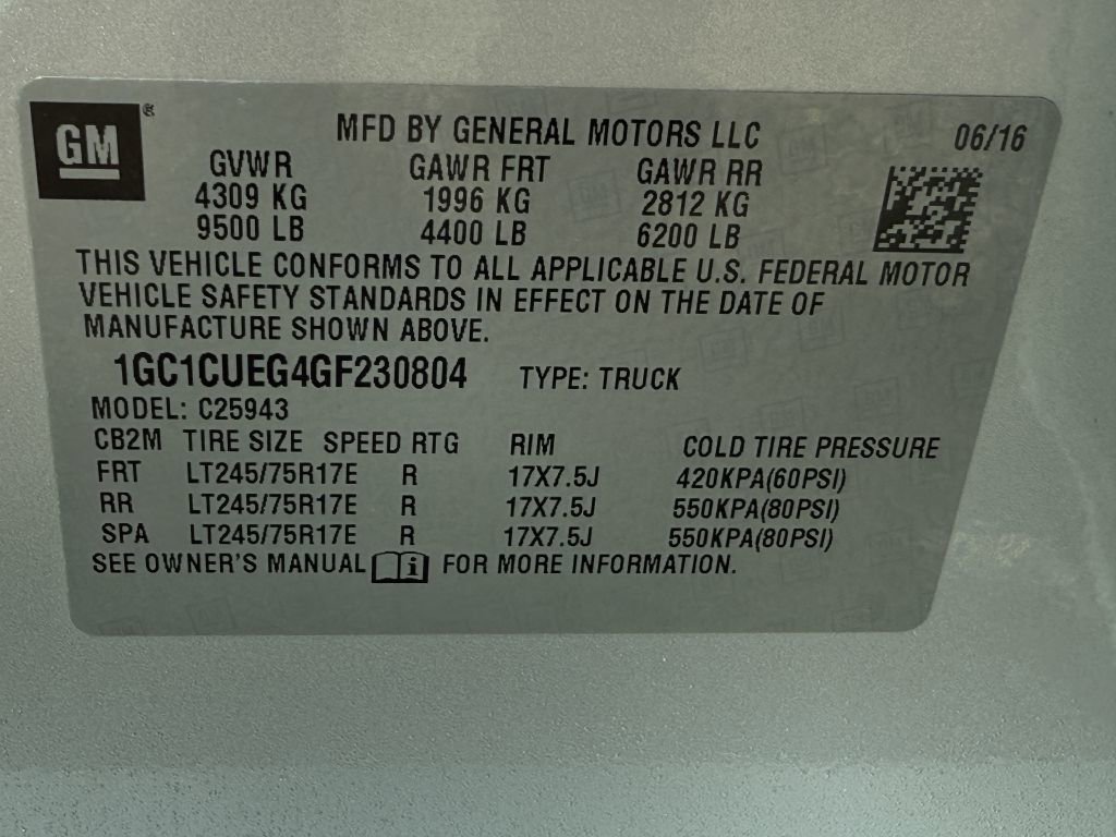 Used 2016 Chevrolet Silverado 2500 W/T RWD image 22