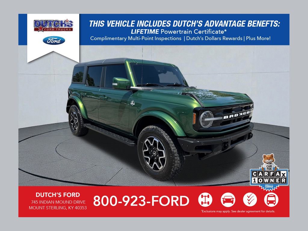 Used 2022 Ford Bronco Outer Banks AWD/4WD 360° Tour