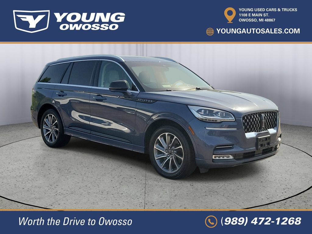 Used 2021 Lincoln Aviator Grand Touring w/ Equipment Group 302A AWD/4WD video 2