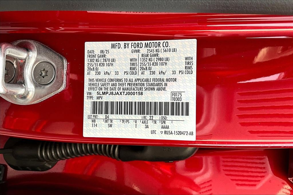 New 2026 Lincoln Nautilus Premier w/ Jet Appearance Package image 8