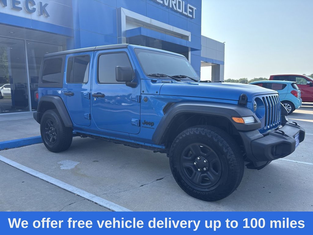 Used 2024 Jeep Wrangler Unlimited Sport AWD/4WD image 2