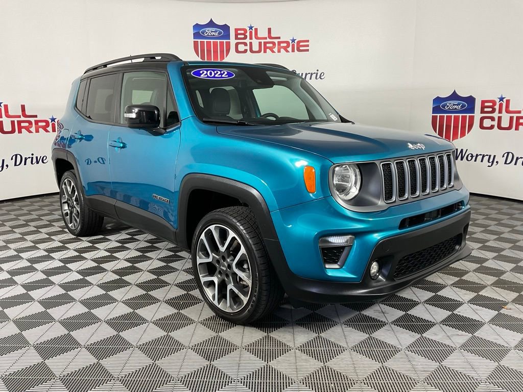 Used 2022 Jeep Renegade Limited w/ Sun, Sound & Wheels Group image 1