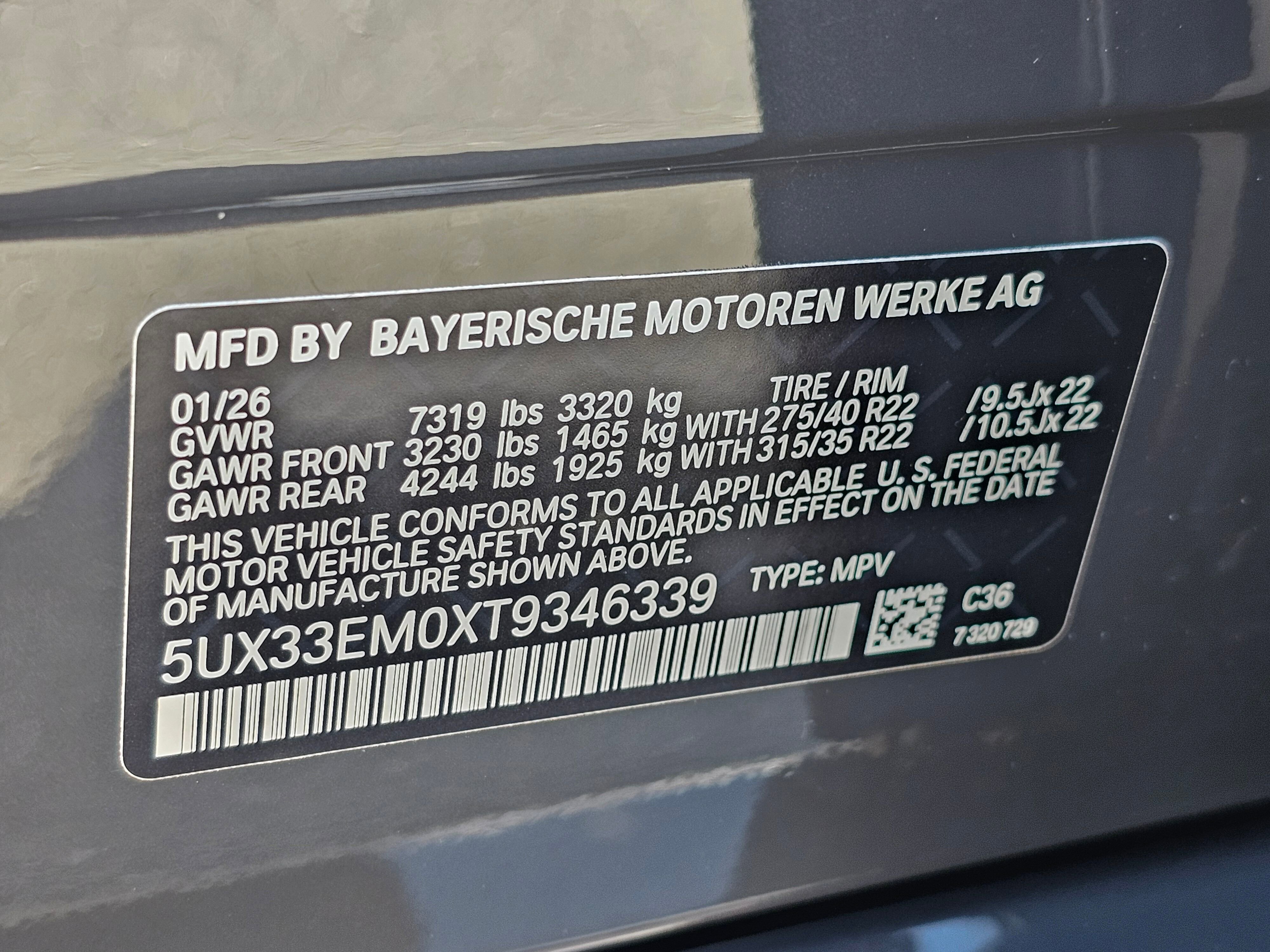 New 2026 BMW X7 M60i AWD/4WD image 63