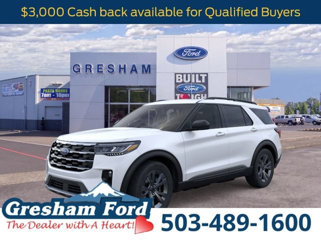New 2026 Ford Explorer Active w/ Active Comfort Package AWD/4WD 360° Tour