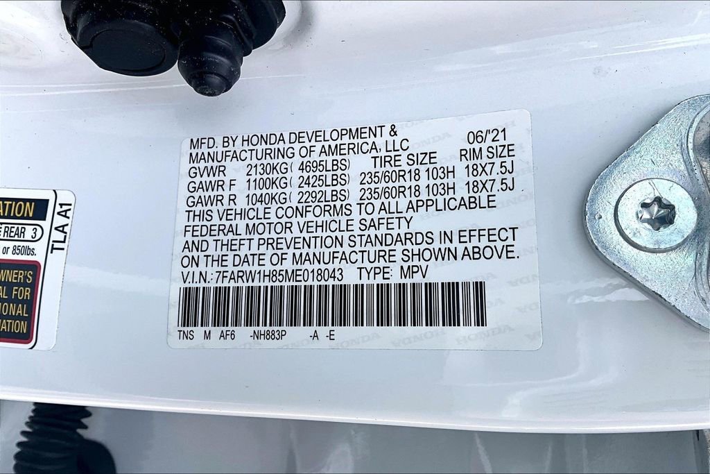 Used 2021 Honda CR-V EX-L image 19