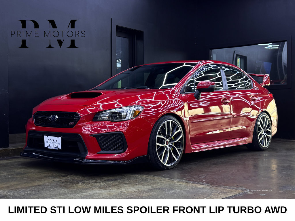 Used 2018 Subaru WRX STI Limited