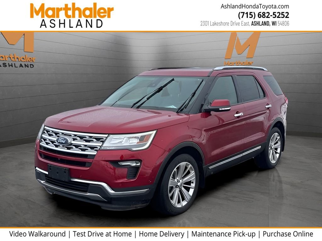 Used 2018 Ford Explorer Limited w/ Equipment Group 301A image 1