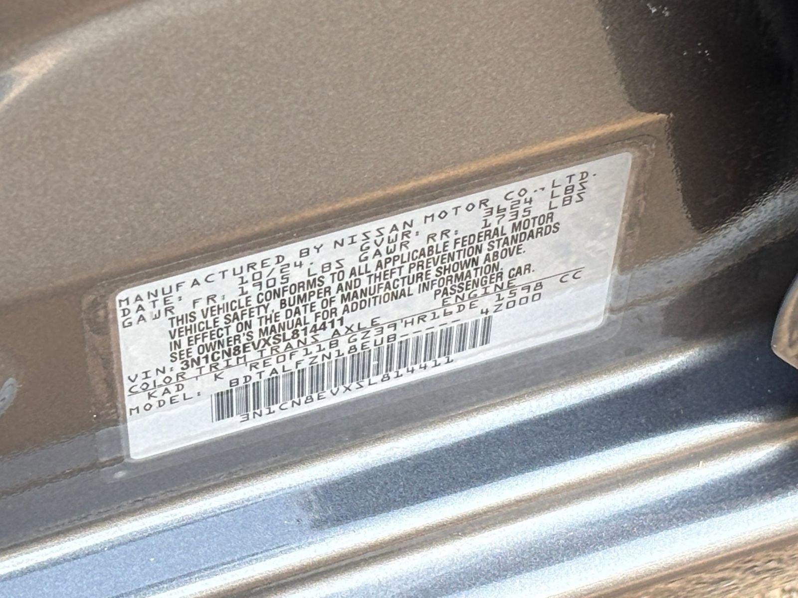 Used 2025 Nissan Versa SV image 29