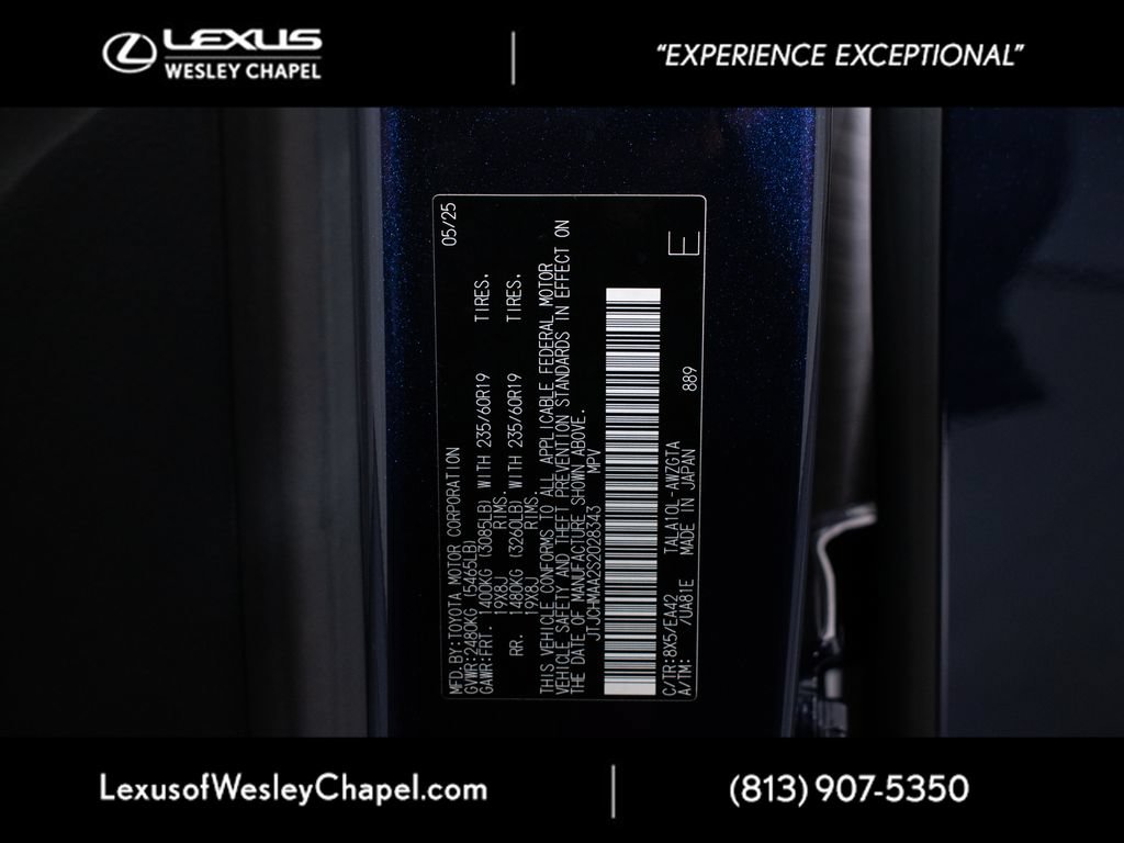 Used 2025 Lexus RX 350 Premium w/ Accessory Package (Z1) FWD image 25