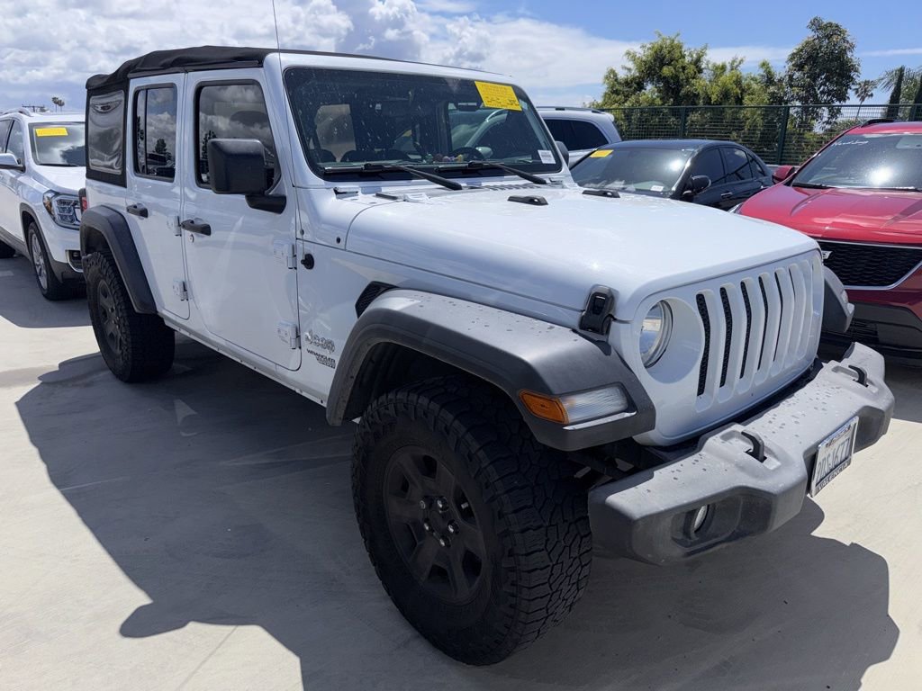Used 2018 Jeep Wrangler Unlimited Sport S AWD/4WD image 3