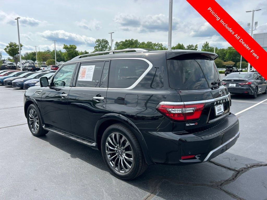 Used 2023 Nissan Armada Platinum w/ Captain's Chairs Package RWD image 20