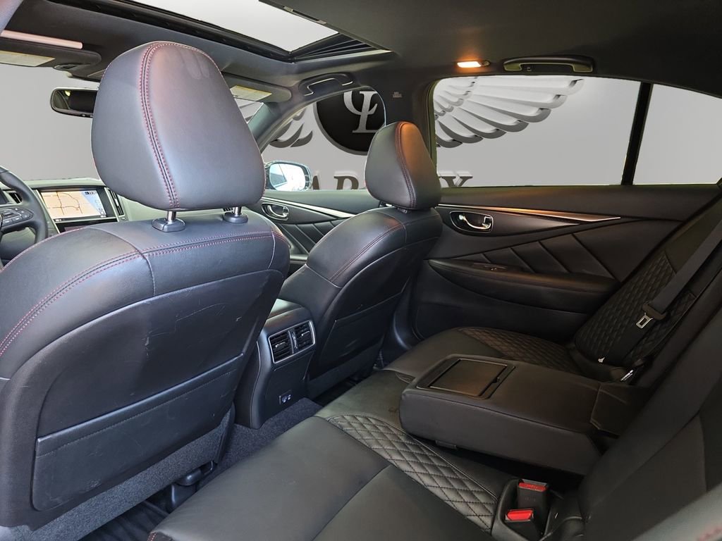 Used 2022 INFINITI Q50 Red Sport 400 w/ Carbon Fiber Package image 15
