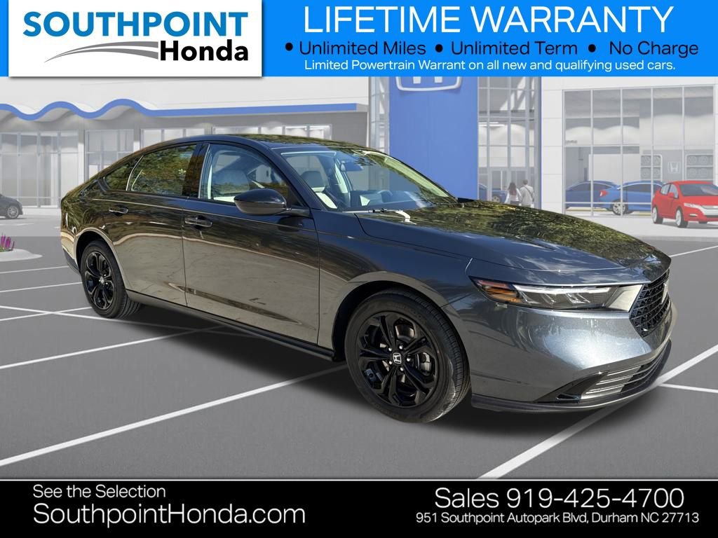 New 2025 Honda Accord SE