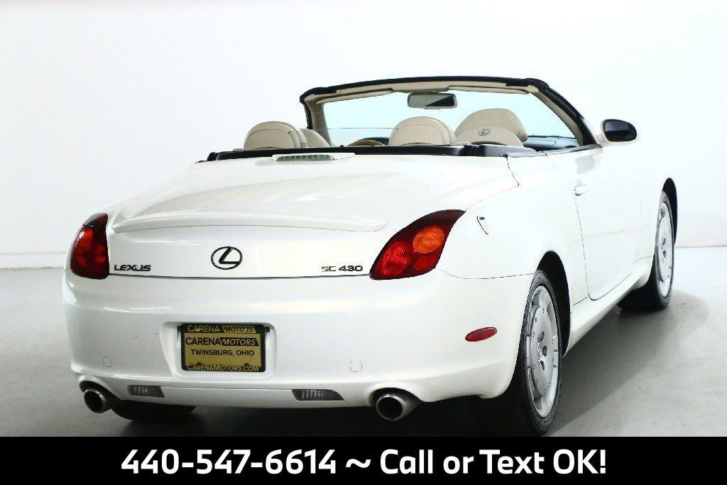 Used 2003 Lexus SC 430 Convertible image 11