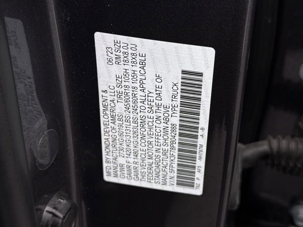 Used 2023 Honda Ridgeline RTL-E image 27
