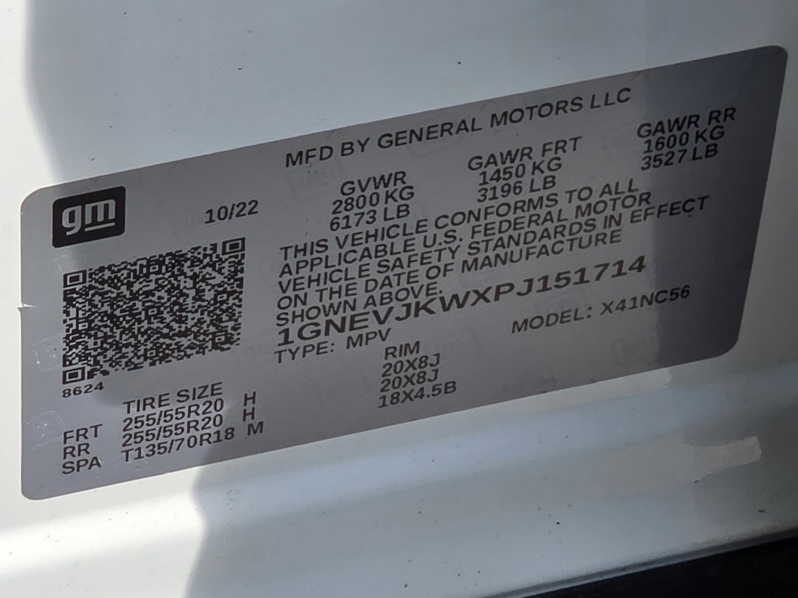 Used 2023 Chevrolet Traverse RS w/ LPO, Floor Liner Package image 36