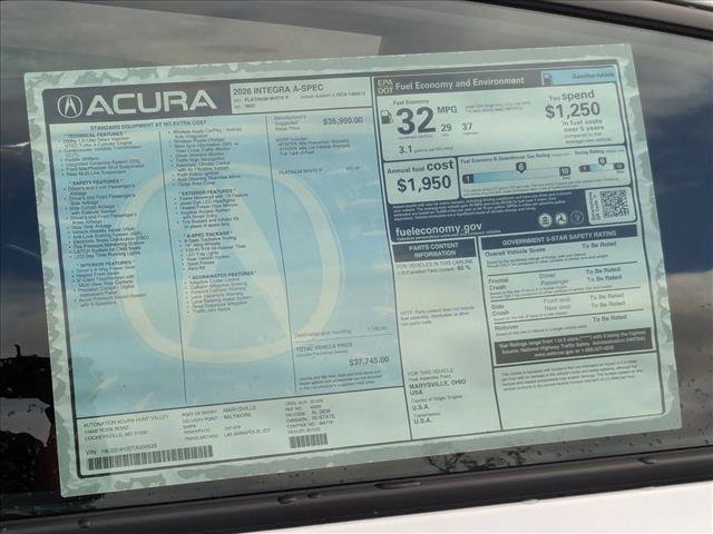 Used 2026 Acura Integra A-Spec image 19