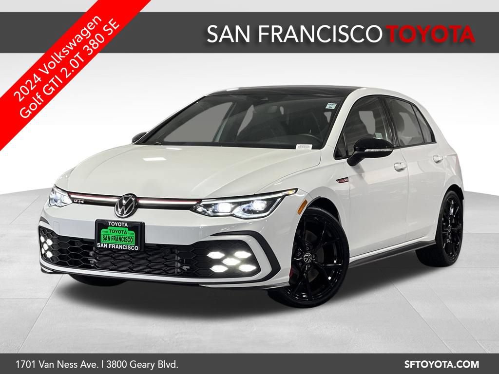Used 2024 Volkswagen GTI SE FWD image 1