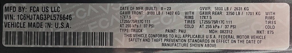 Used 2023 Jeep Gladiator Sport AWD/4WD image 63
