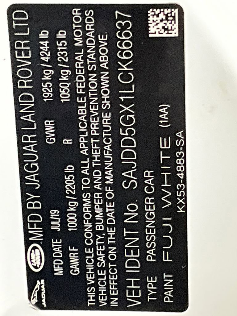 Used 2020 Jaguar F-TYPE Convertible RWD image 13