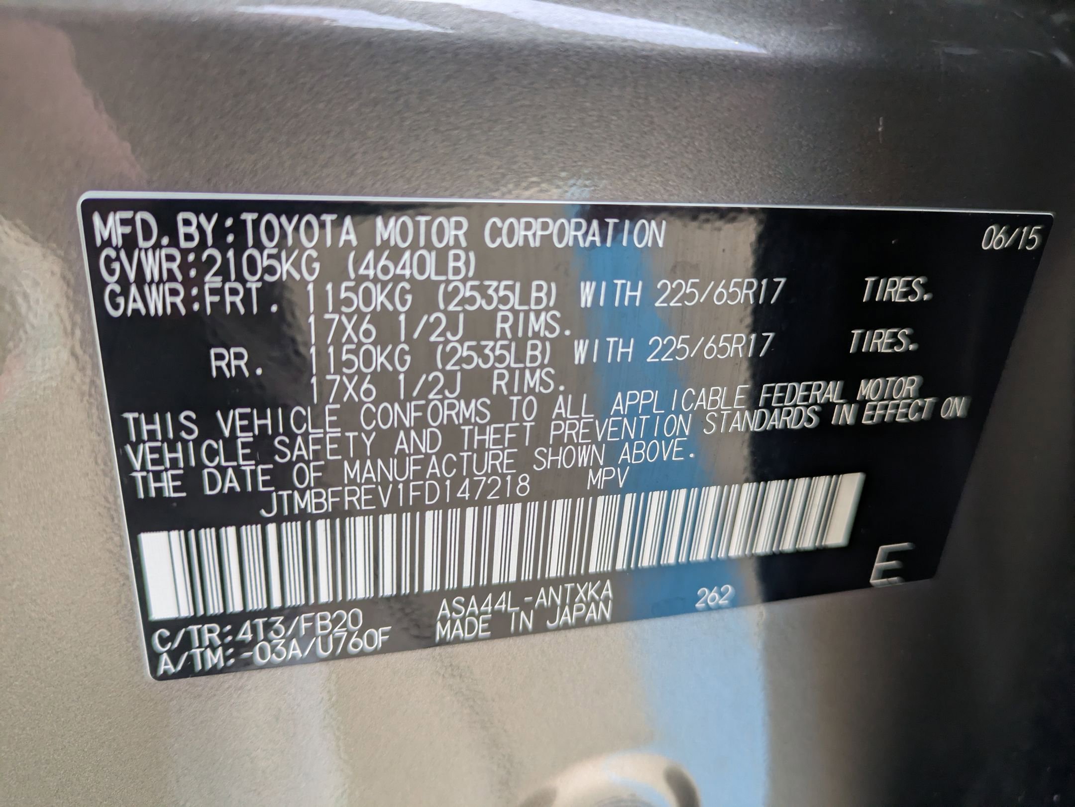 Used 2015 Toyota RAV4 LE image 30