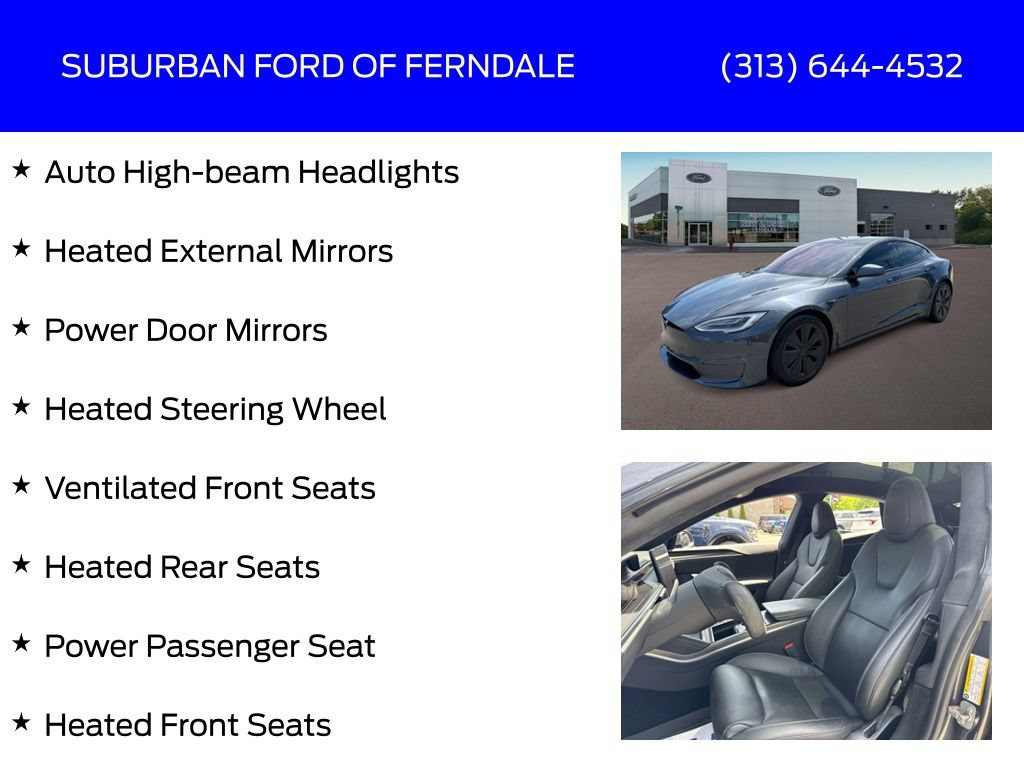 Used 2022 Tesla Model S Plaid AWD/4WD image 12