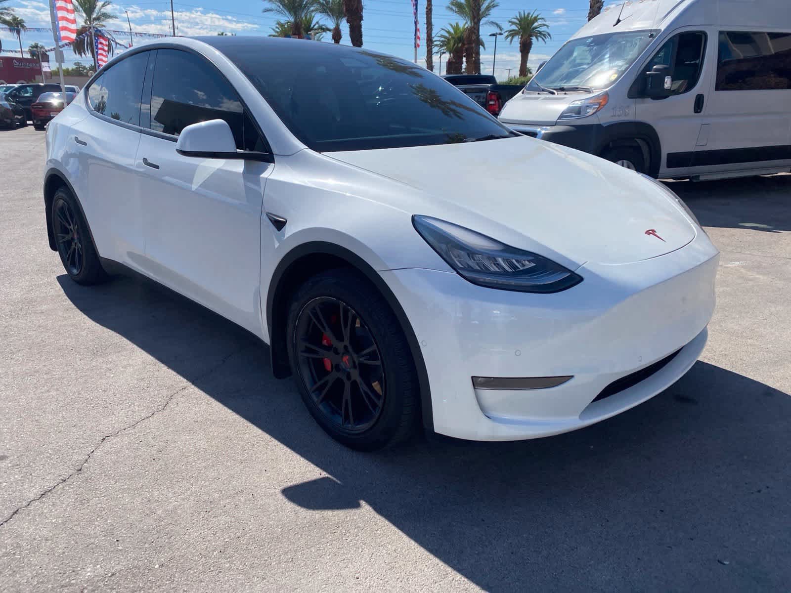 Used 2021 Tesla Model Y Long Range AWD/4WD image 3