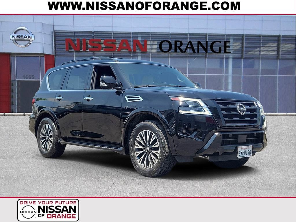 Certified 2021 Nissan Armada SL w/ Midnight Edition Package RWD image 1