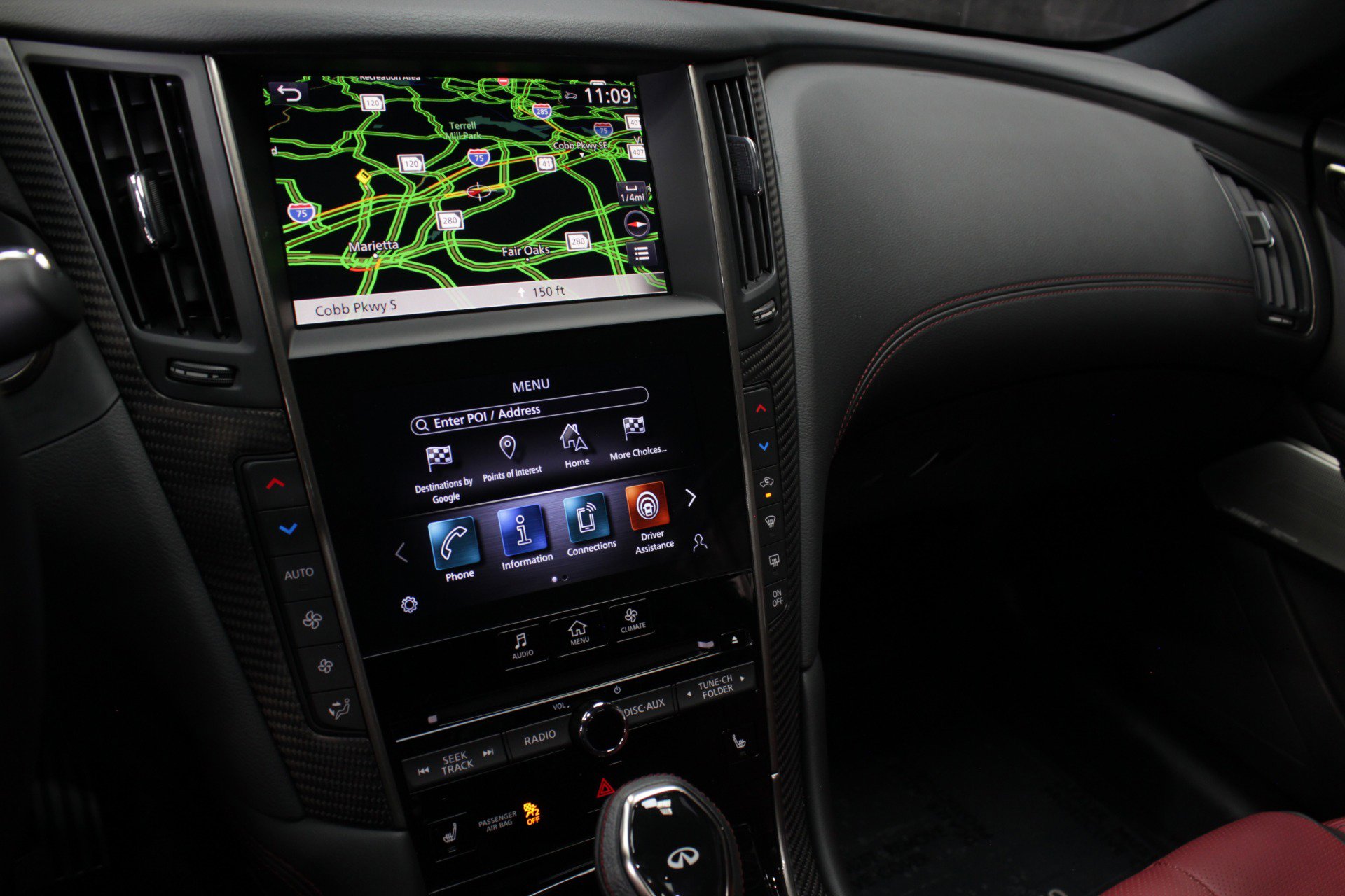 Used 2022 INFINITI Q60 Red Sport 400 w/ Cargo Package RWD image 45