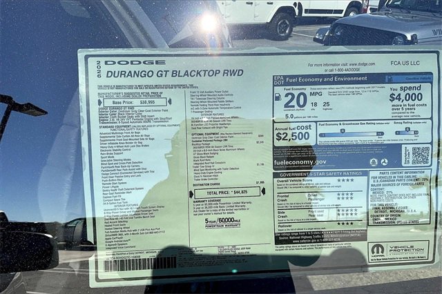 New 2026 Dodge Durango GT w/ Blacktop Package image 16