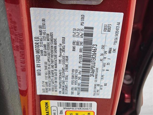 Used 2014 Ford Fusion SE w/ Equipment Group 502A image 26