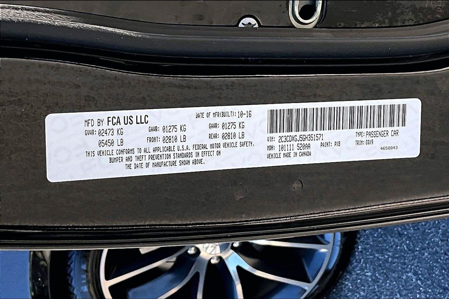 Used 2016 Dodge Charger R/T Scat Pack RWD image 36