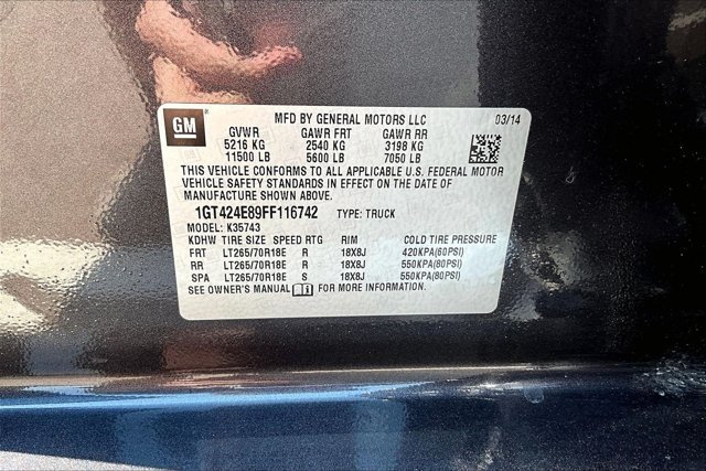 Used 2015 GMC Sierra 3500 Denali AWD/4WD image 6