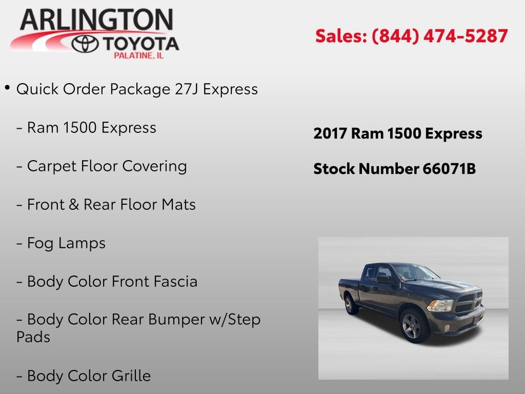 Used 2017 RAM 1500 Express AWD/4WD image 2