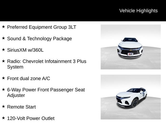 Certified 2022 Chevrolet Blazer LT w/ Sound & Technology Package AWD/4WD image 13