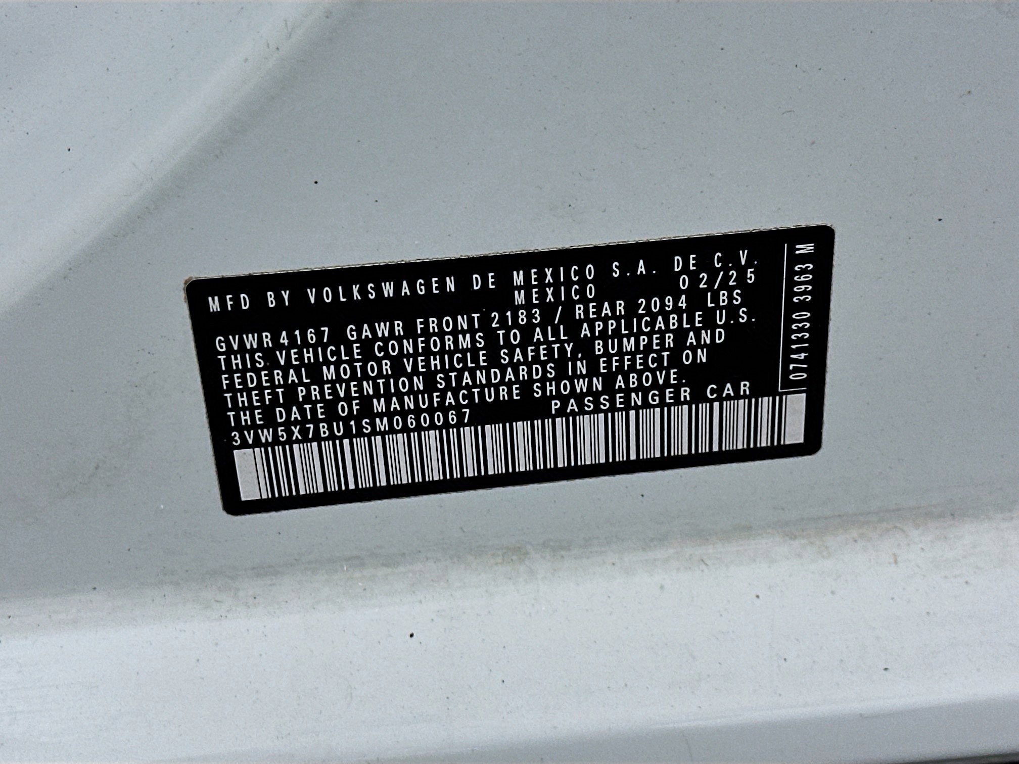 Used 2025 Volkswagen Jetta S FWD image 12