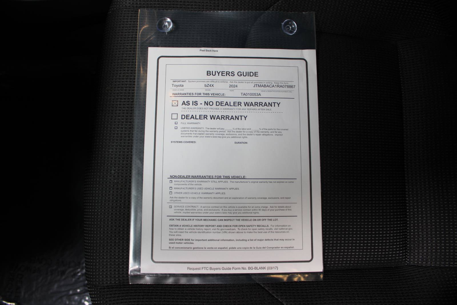 Used 2024 Toyota bZ4X AWD w/ Weather Package image 50