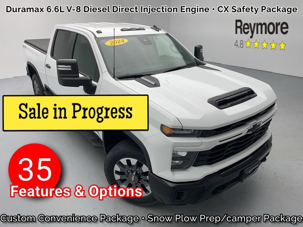 Used 2024 Chevrolet Silverado 2500 Custom w/ Custom Value Package