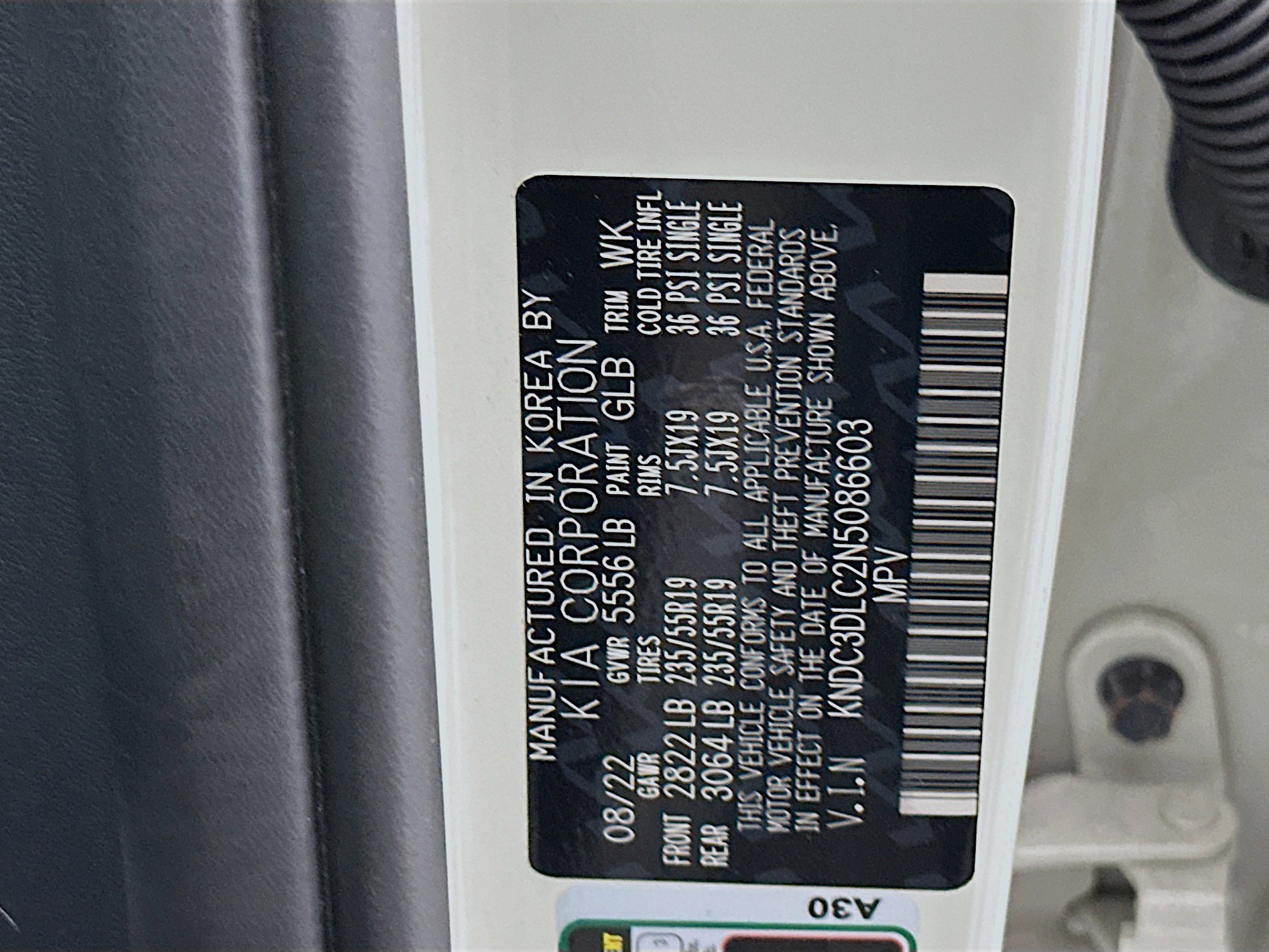 Used 2022 Kia EV6 Wind w/ Wind Technology Package image 12