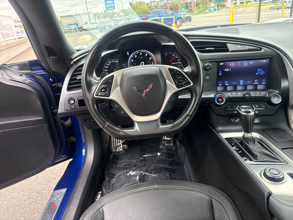 Used 2017 Chevrolet Corvette Stingray Coupe w/ Carbon Flash Badge Package RWD image 13