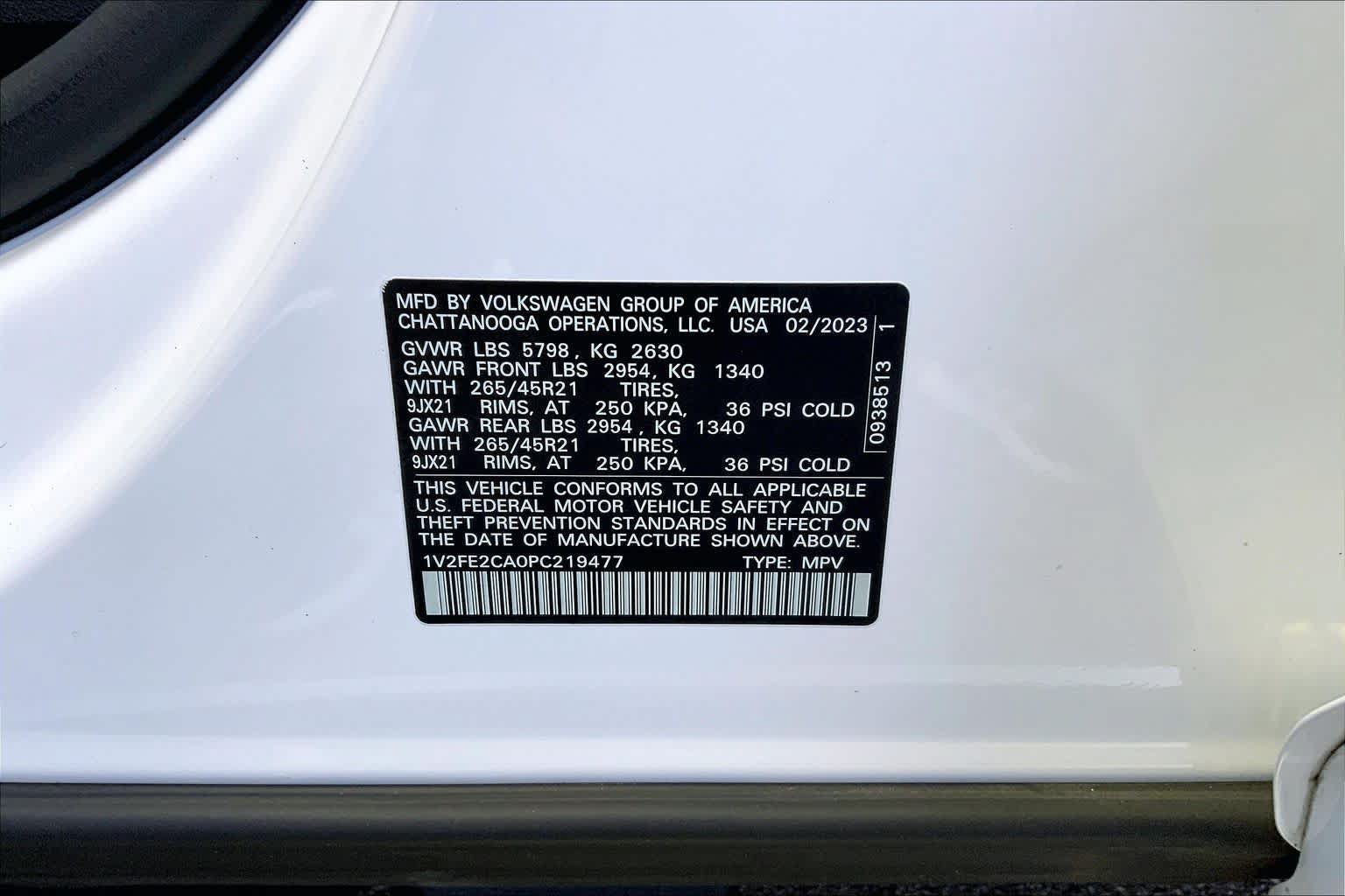 Used 2023 Volkswagen Atlas Cross Sport SEL Premium R-Line AWD/4WD image 27