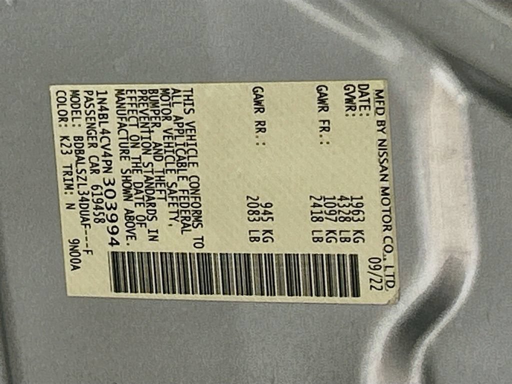 Used 2023 Nissan Altima 2.5 SR w/ SR Premium Package FWD image 30