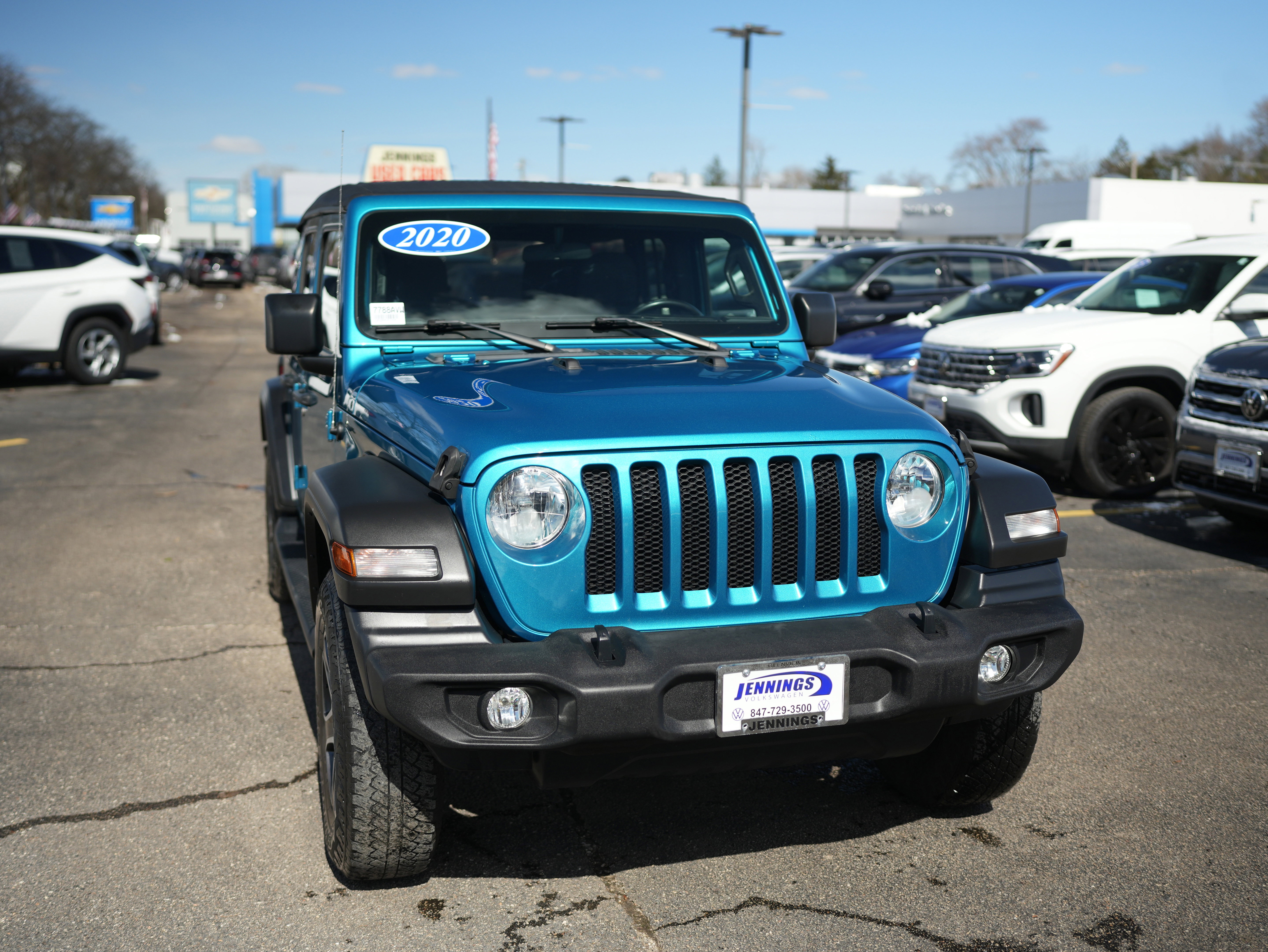 Used 2020 Jeep Wrangler Unlimited Sport S image 2