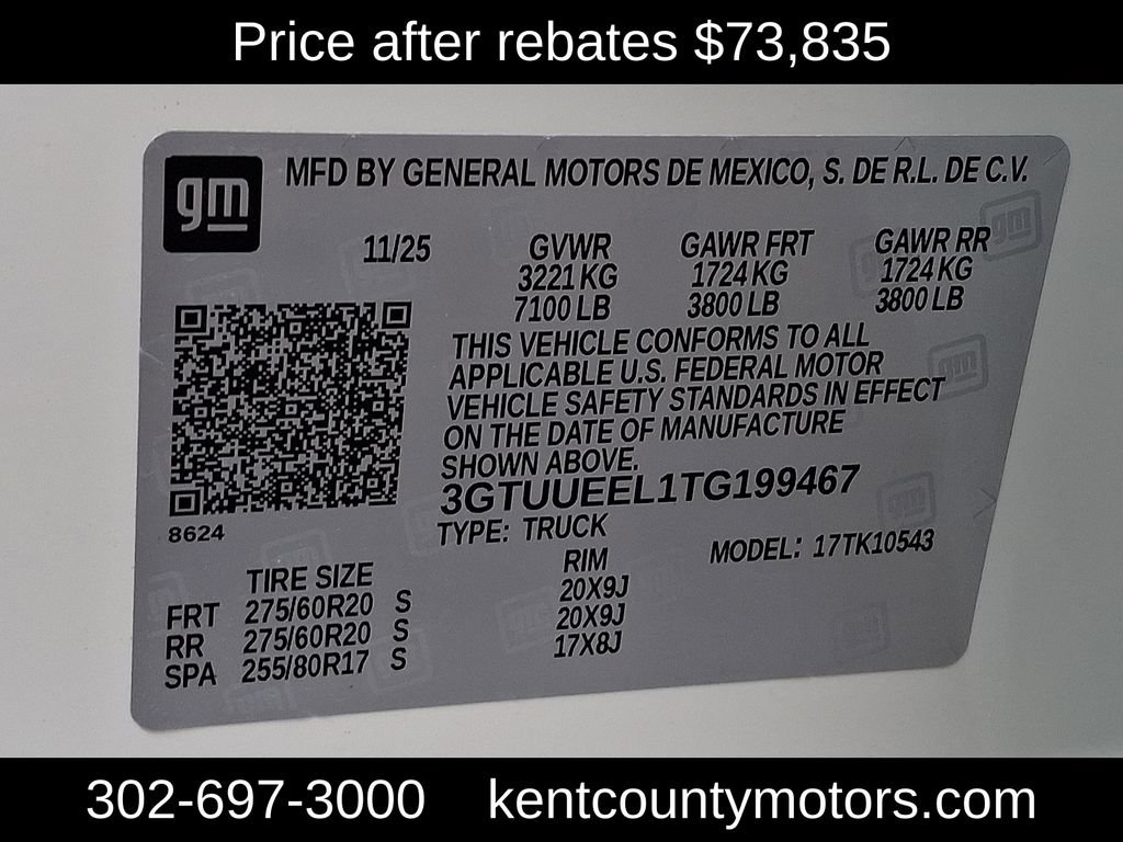 New 2026 GMC Sierra 1500 AT4 w/ Technology Package AWD/4WD image 23