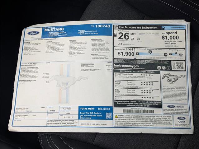 New 2026 Ford Mustang Coupe image 17