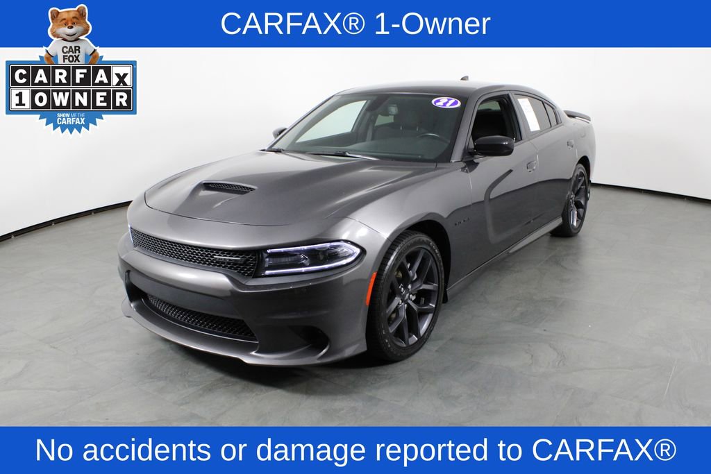 Used 2021 Dodge Charger R/T w/ Blacktop Package RWD image 2